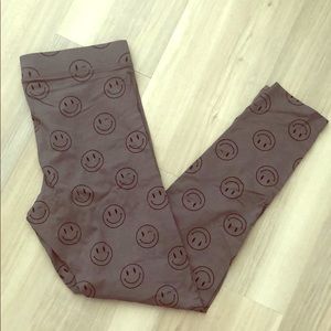 VS Pink cropped leggings M